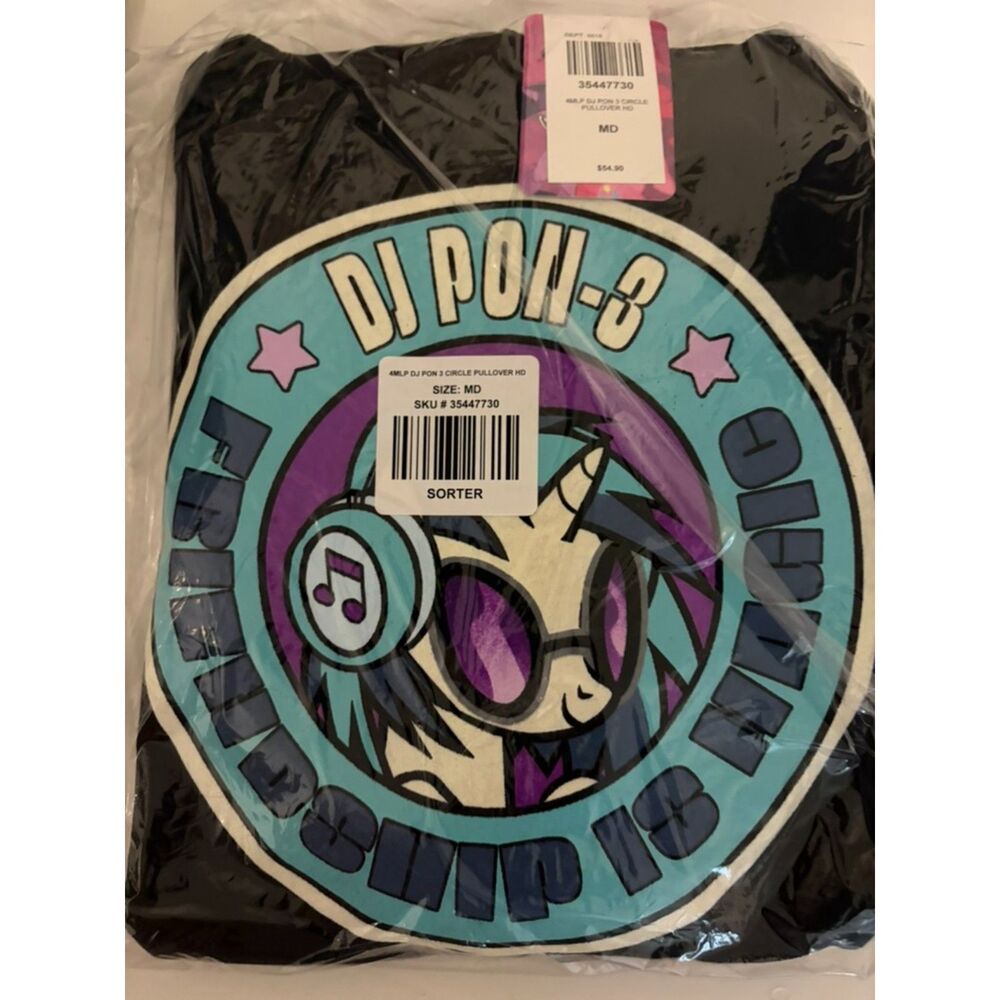 My Little Pony: Friendship Is Magic DJ Pon-3 Hoodie med